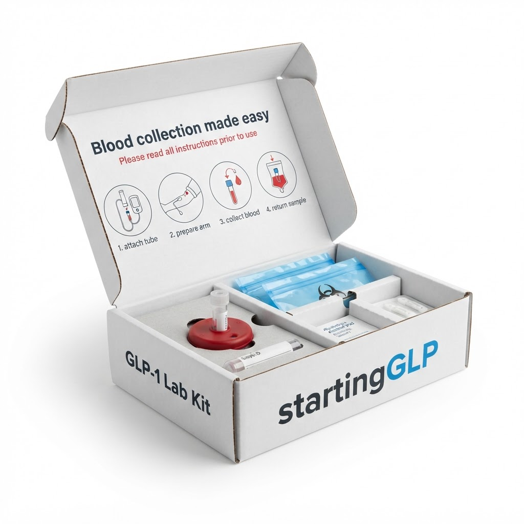 The startingGLP GLP-1 at-home lab kit